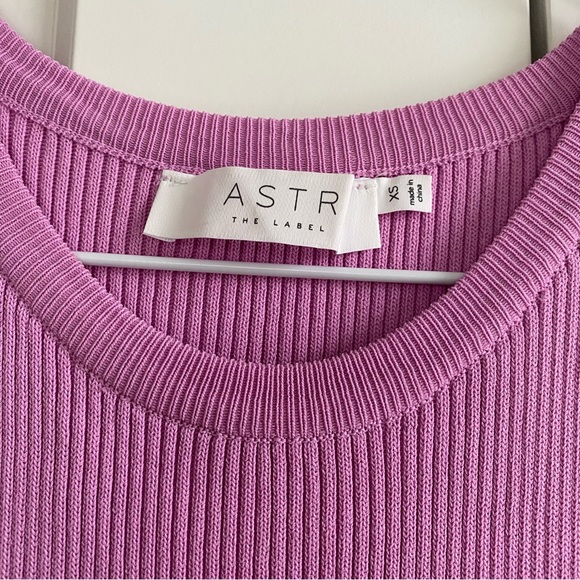 ASTR Meera Ribbed Knit Mini Dress - Picture 3 of 8